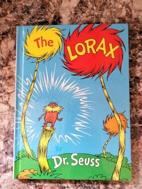 Dr Seuss The Lorax Hardcover Book-Large size